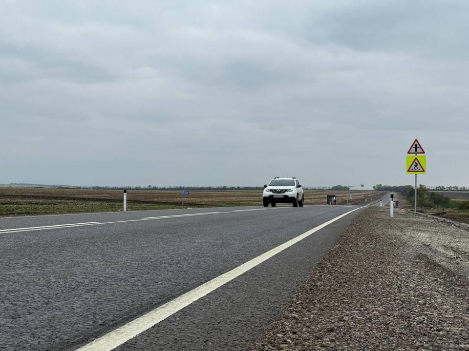 В ЛНР готовность участка автодороги Троицкое – Белокуракино – Старобельск превысила 90%