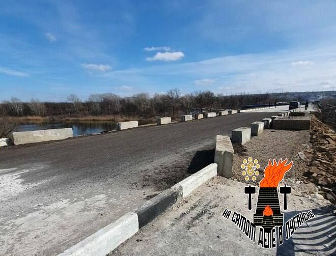 Хорошие новости - уже этой осенью в Счастье начнут восстанавливать мост через Северский Донец