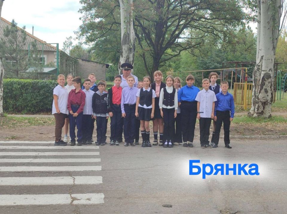 Инспекторы отделения ГИБДД ОМВД России " Брянковский", в рамках проекта " Безопасные дороги" партии " Единая Россия" провели профилактическое мероприятие, посвященное безопасному переходу проезжей части по пешеходному...