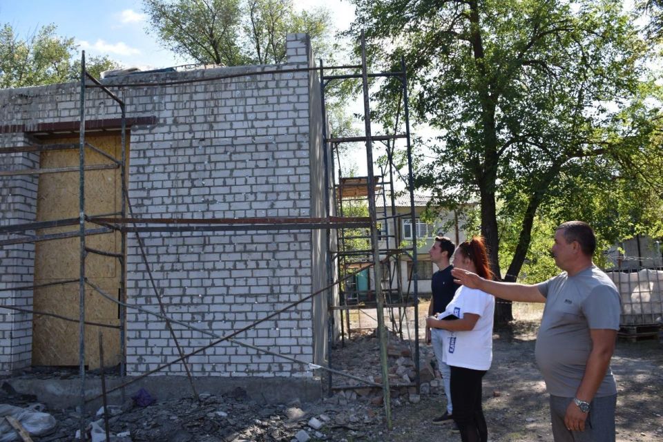 Калужане ремонтируют объекты электроснабжения в городе Золотое (п. Михайловка)