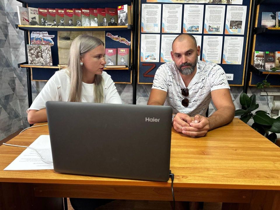 Оренбургский ветеран СВО побеседовал с юными перевальчанами