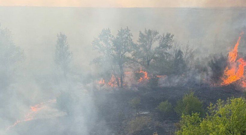 Чрезвычайная пожароопасность ожидается в центральных районах ЛНР 10–11 сентября