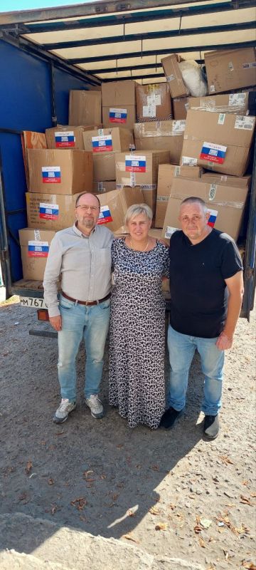 В Кременской муниципальный округ прибыл очередной гуманитарный конвой