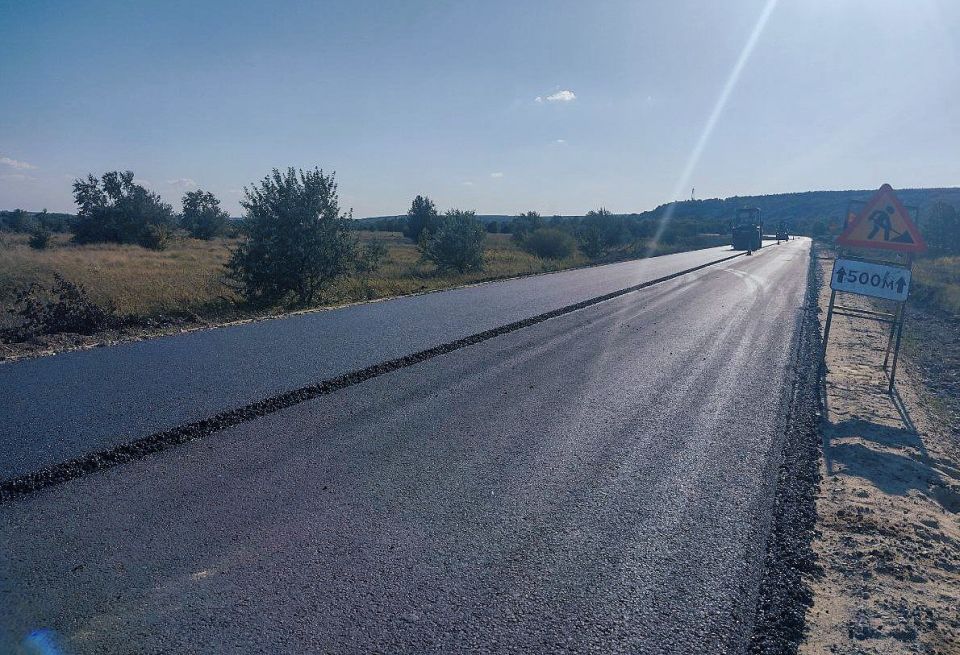 Народная программа преображает Беловодский муниципалитет: капитальный ремонт дороги в селе Городище близится к завершению