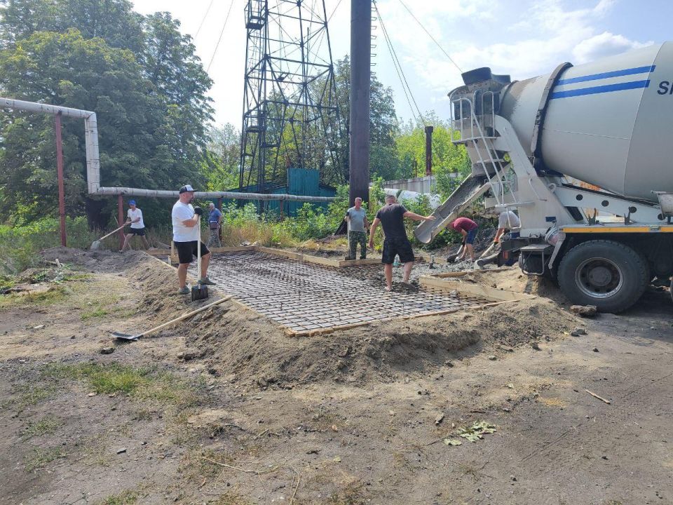 В Брянке на территории Брянковского колледжа на ул.Ленина, 13 установлена новая газовая блочно-модульная котельная