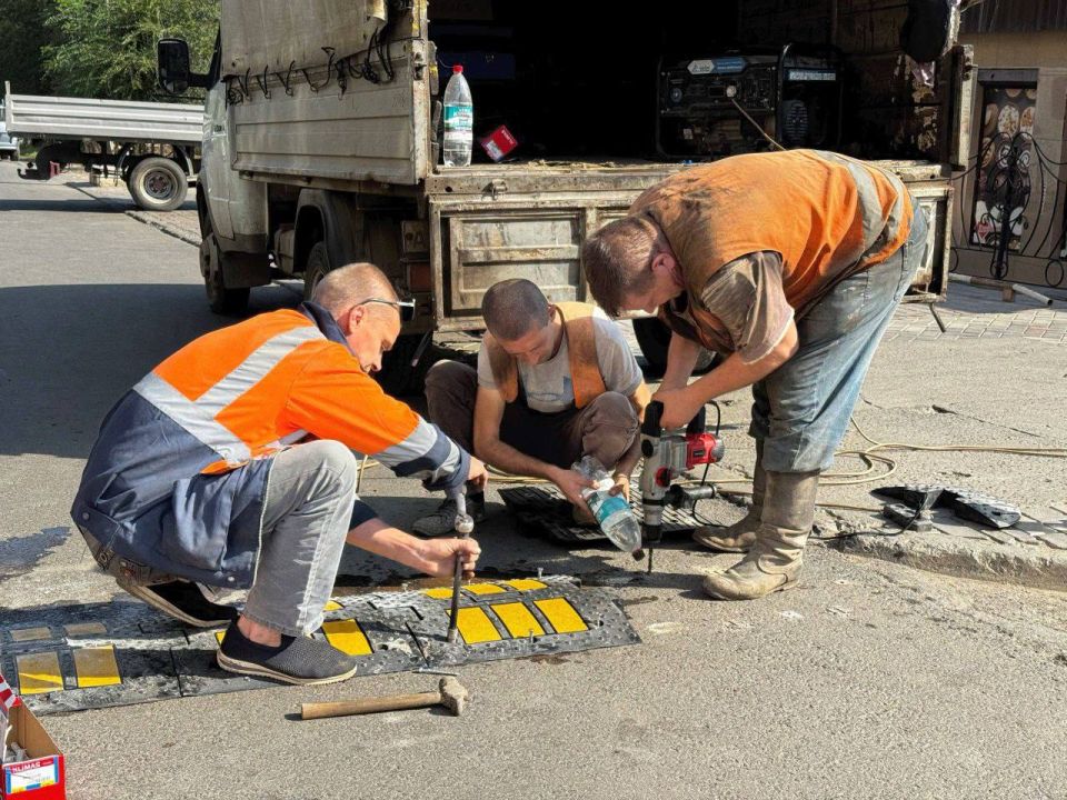 Андрей Губарев: Продолжается благоустройство транспортной инфраструктуры в Первомайске