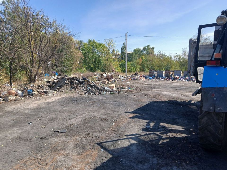 Коммунальные службы в действии