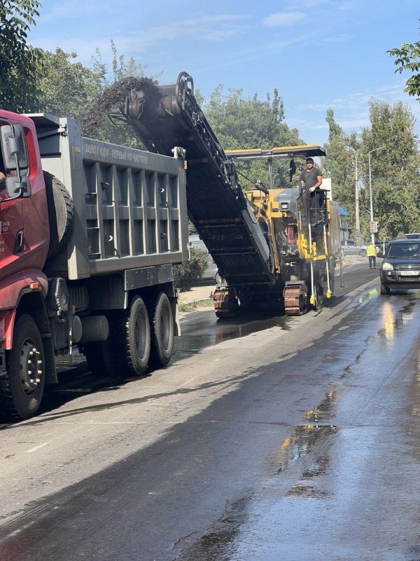 Виталий Михайлов: В Перевальске начался масштабный ремонт дорог!