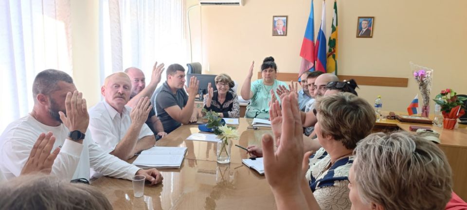 08.09.2025 состоялось 46 заседание Совета городского округа муниципальное образование городской округ город Рубежное Луганской Народной Республики