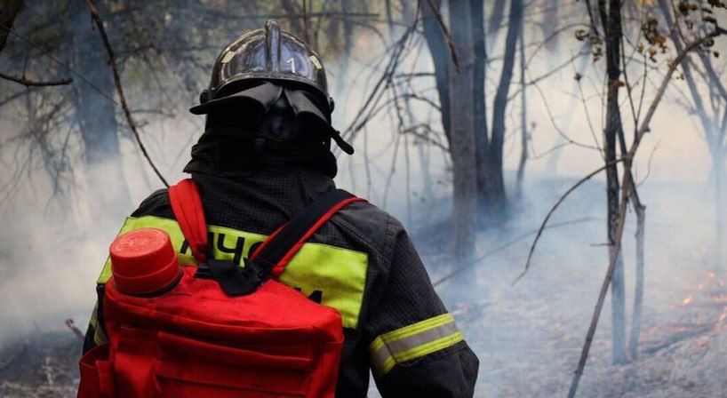 Чрезвычайная пожароопасность ожидается в центральных районах ЛНР 15–16 сентября