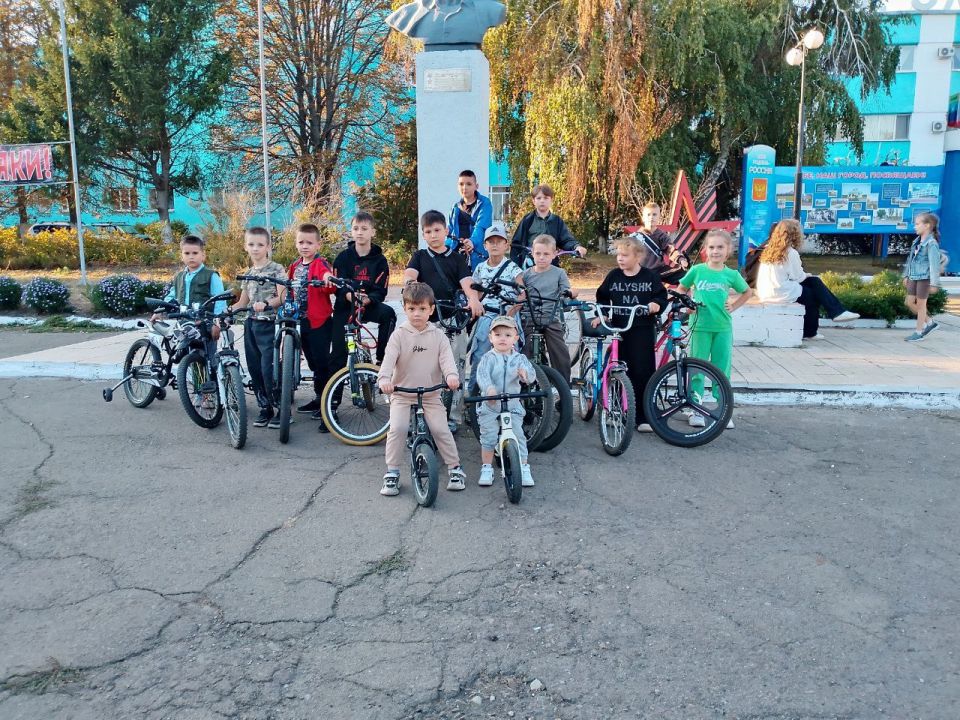 В Суходольске состоялся велофестиваль, посвященный Дню города