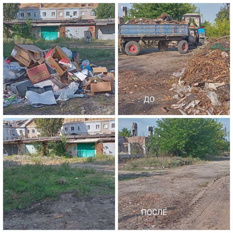 С 8 по 12 сентября 2025 года муниципальное унитарное предприятие «ДЭП города Рубежное» провело масштабную работу