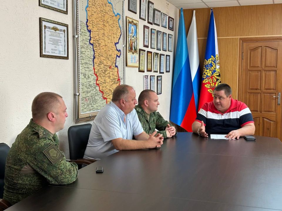 Андрей Рубанцов: В Ровеньках обсудили вопросы предстоящего осеннего призыва