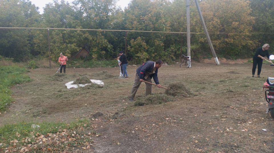 В рамках проведения Всероссийской акции «Зелёная Россия» в Старобельском муниципальном округе проведены масштабные работы по благоустройству территорий