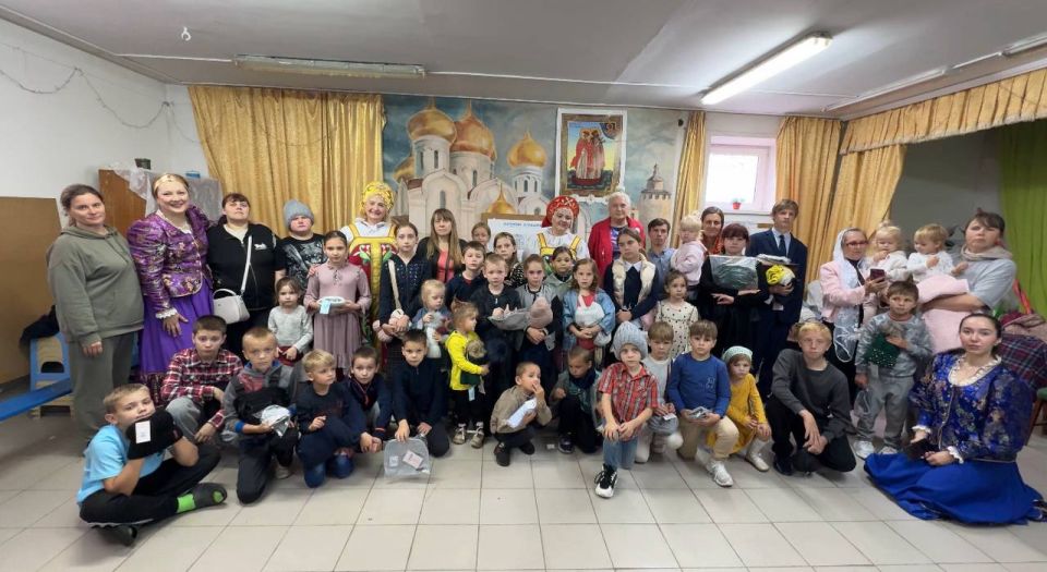 Первым пунктом нашей командировки стал центр помощи "Счастье мамы"