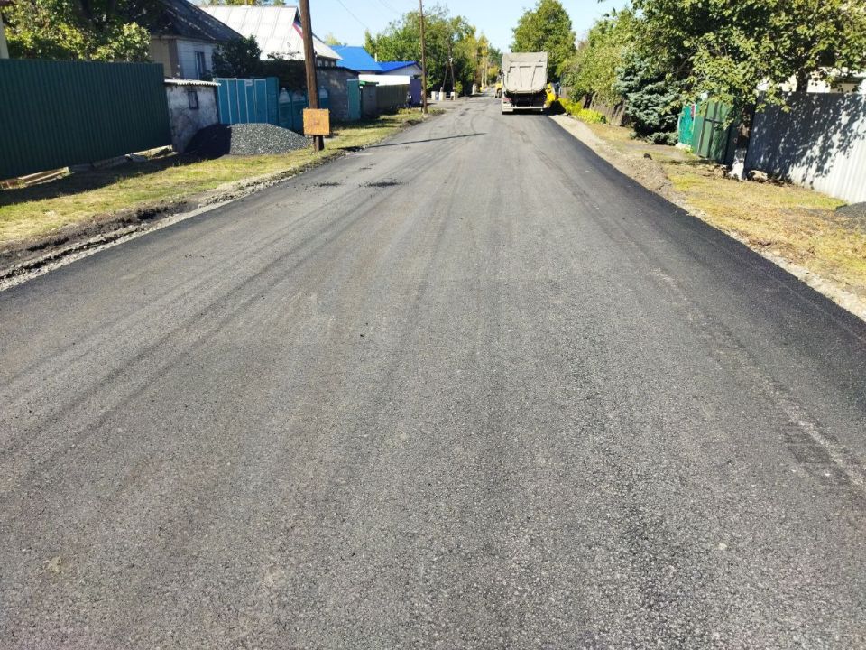 Андрей Рубанцов: Ремонт дорог в Ровеньках продолжается в хорошем темпе!