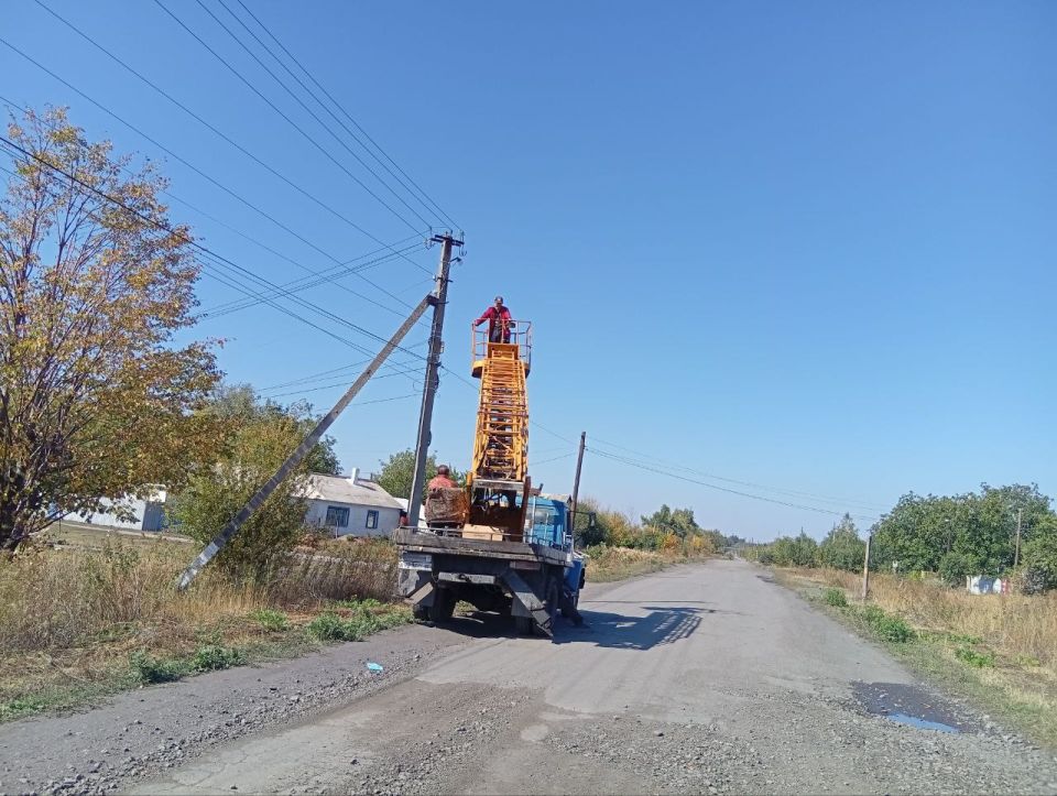 Андрей Рубанцов: В городском округе город Ровеньки продолжается ремонт линий наружного освещения
