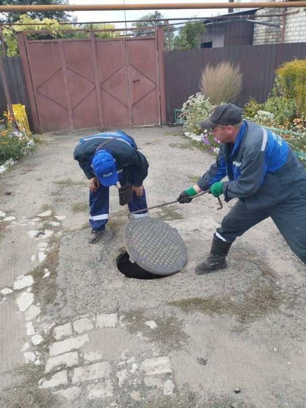 Ульяновские специалисты провели восстановительные работы на коммунальных сетях в Лутугинском муниципальном округе