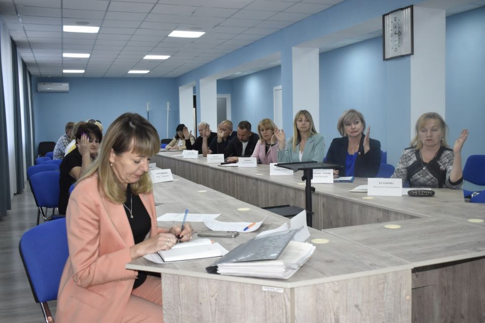 22 сентября состоялось XXXVI заседание Совета городского округа муниципальное образование городской округ город Брянка Луганской Народной Республики первого созыва