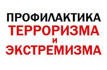 Противодействие терроризму и экстремизму