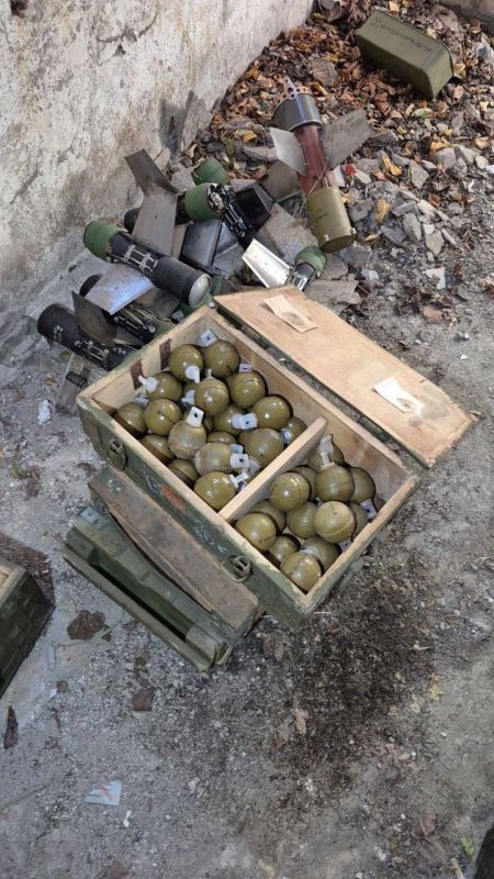 В Перевальском округе обнаружен схрон с боеприпасами иностранного производства