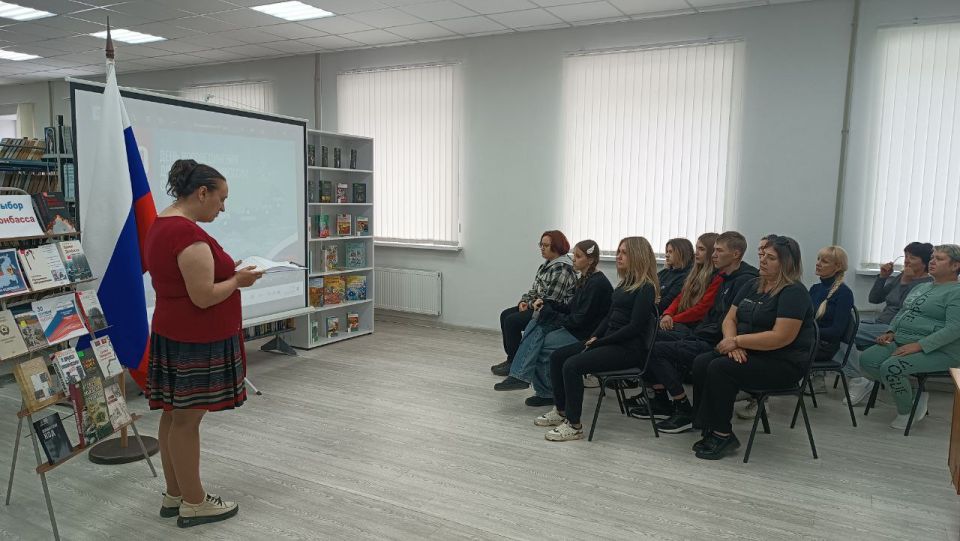 В Кировске прошел Патриотический урок «Мы частичка России»