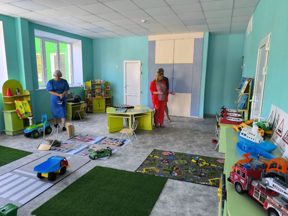 Восстановление по Народной программе дошкольного учреждения в городе Лисичанске