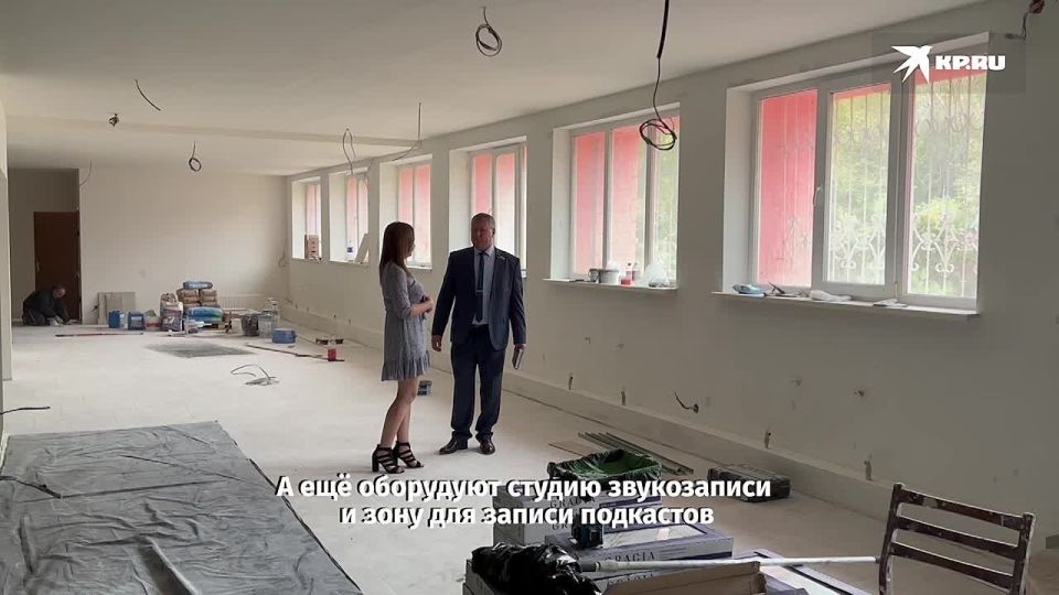 Новая точка притяжения: В Перевальске обновляют библиотеку