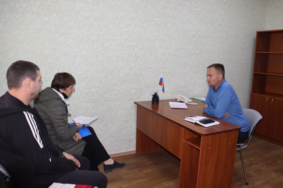 Сегодня традиционно состоялся прием граждан