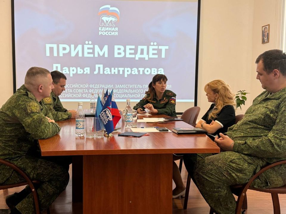 Дарья Лантратова: С коллегами из Минобороны обсудили запросы, которые поступают к нам от военнослужащих и членов их семей