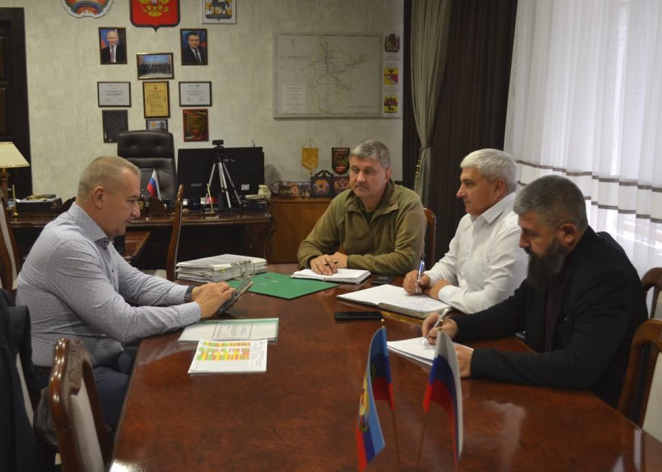 Состоялась рабочая встреча с Министром природных ресурсов и экологии Луганской Народной Республики