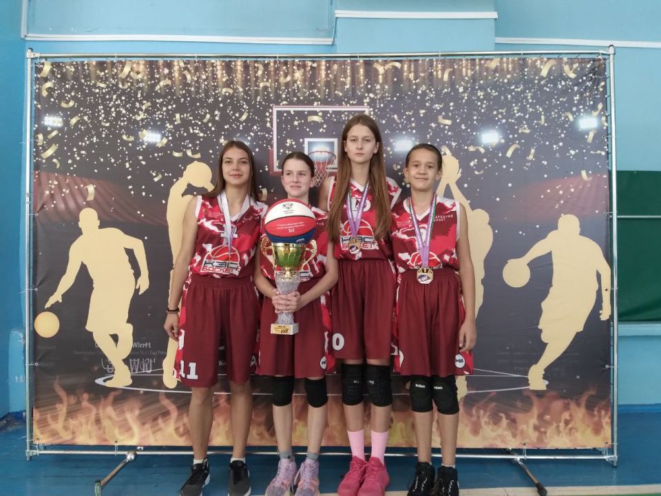 Ученицы Перевальской гимназии стали победителями на республиканском первенстве по дворовому баскетболу