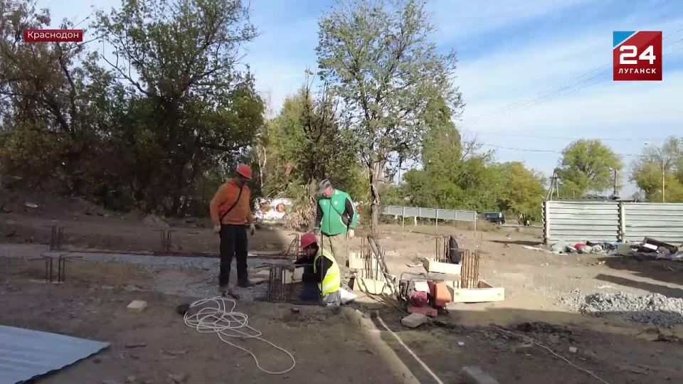 В Краснодоне завершают строительство многоквартирного дома-долгостроя