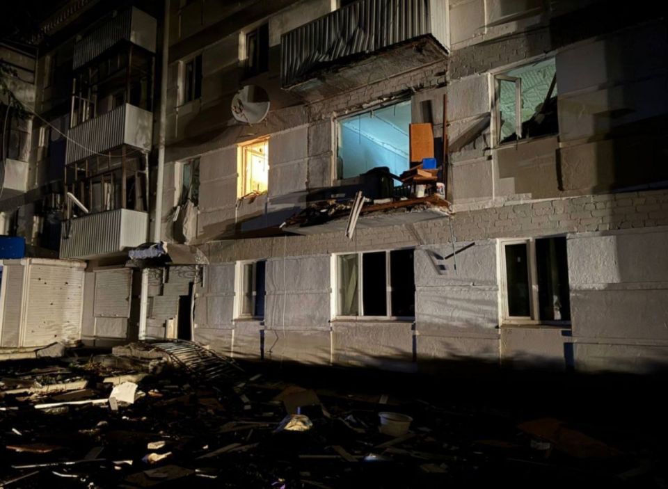 В Северодонецке произошёл взрыв в многоквартирном доме