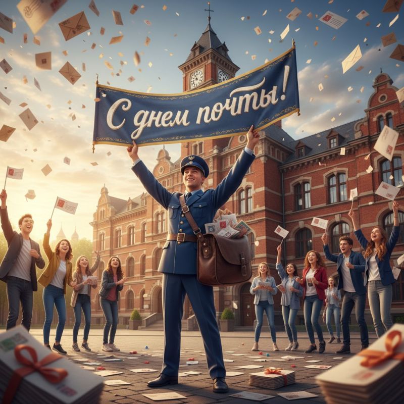 Алчевск, встречайте! Наши почтовики центра почтовой связи сегодня превзошли самих себя, подготовив по-настоящему душевное и креативное поздравление с Днем Почтовика ЛНР!