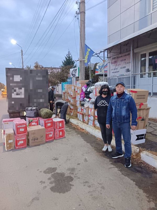 ПЛЕЧОМ К ПЛЕЧУ. Старобельское местное отделение ЛДПР совместно с московской группой «НОЧНЫЕ ВЕДЬМЫ» передало гуманитарную помощь для военнослужащих, участвующих в СВО