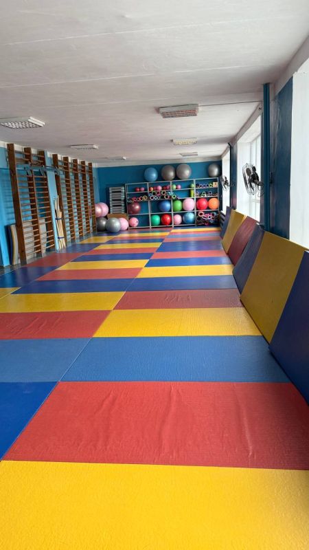 В спортивном комплексе «Юбилейный» активно проходят завершающие ремонтные работы!