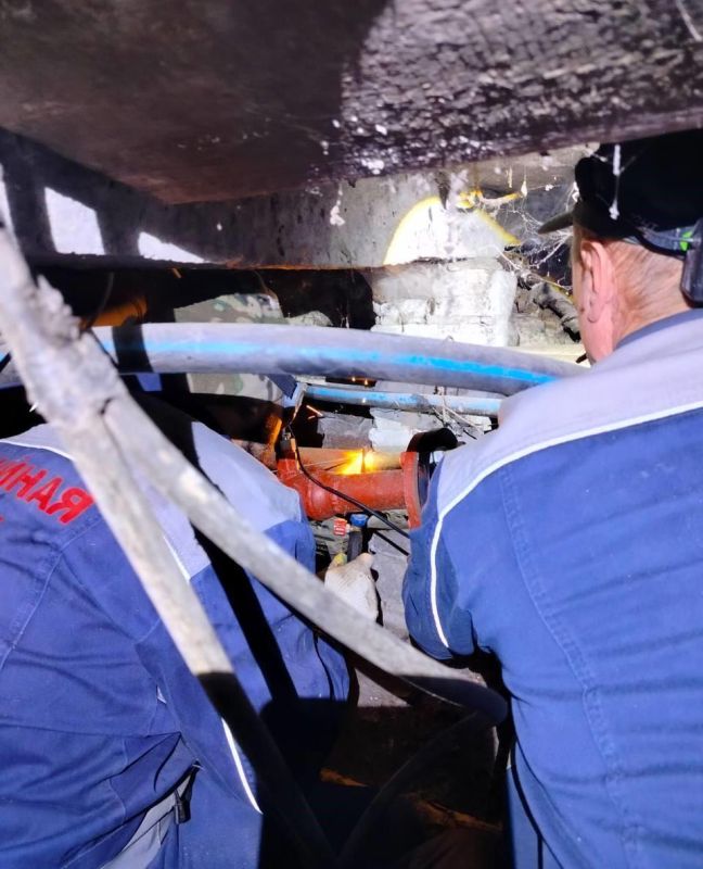 Андрей Губарев: Калужские специалисты помогают наладить пуск отопления в городе Горское