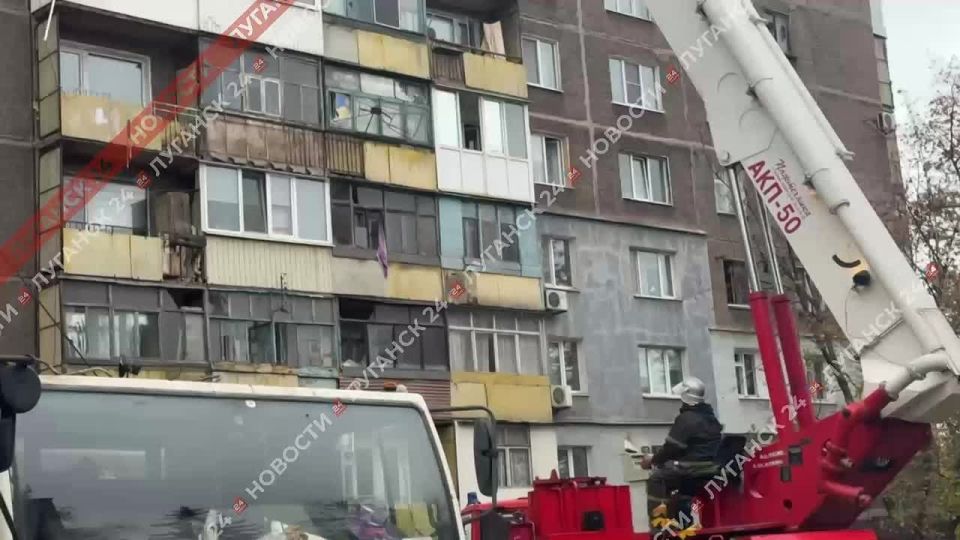 Кадры последствий ЧС в Алчевске