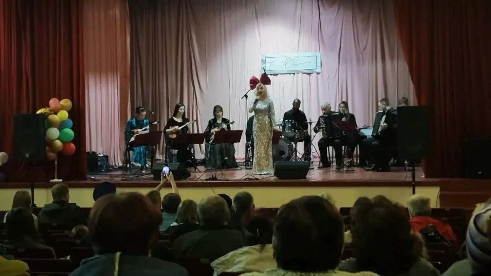 Жителям пгт. Юрьевка представили программу «Музыка души» в рамках акции «Искусство без границ»