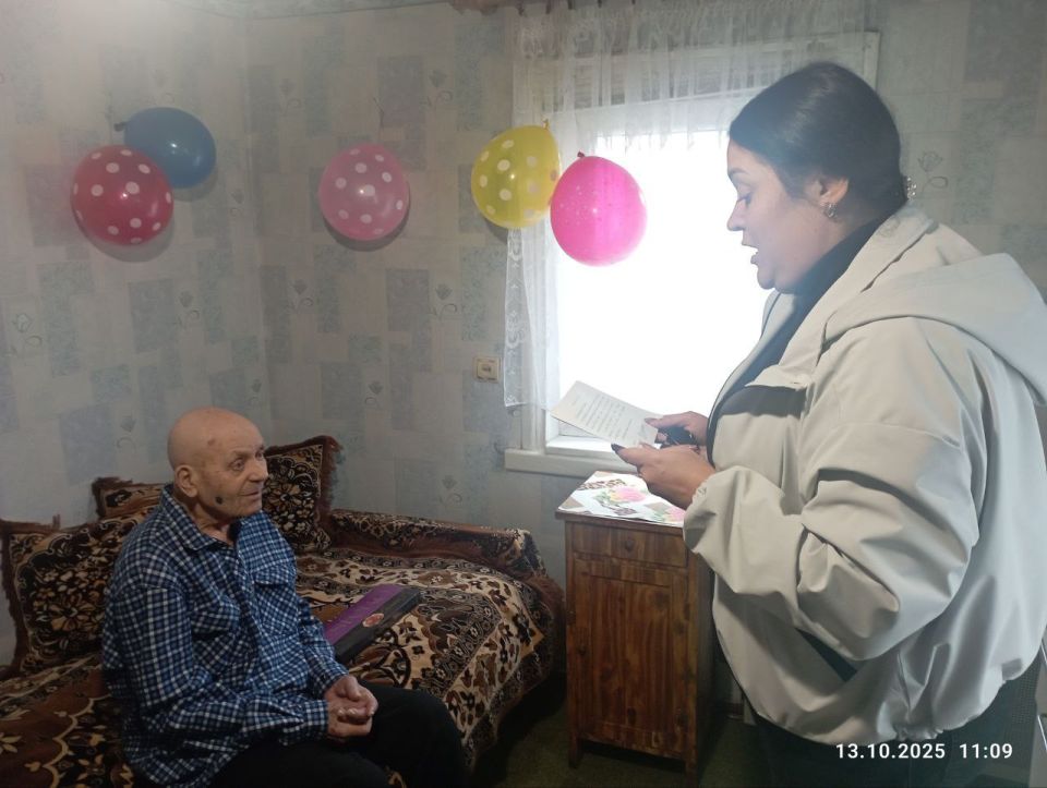 Владимир Путин поздравил жителя Чернухино с 95-летним юбилеем