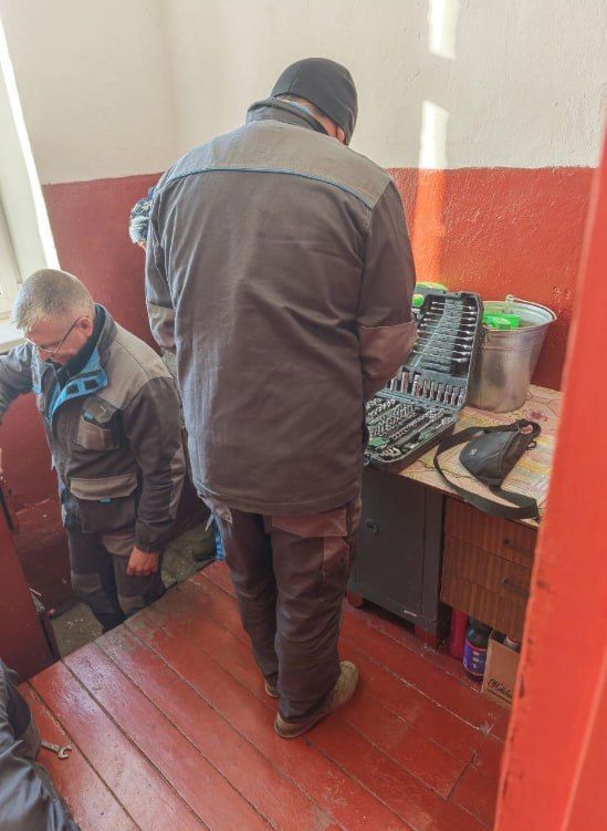 Оренбургские специалисты установили новый котёл в Малоивановке