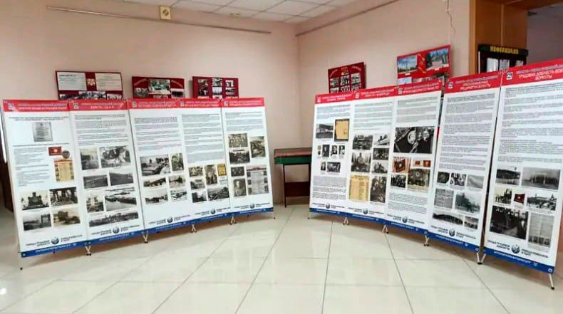 В рамках внутримузейного соглашения о сотрудничестве в Антрацитовском историческом музее прошли мероприятия Воркутинского музейно-выставочного центра