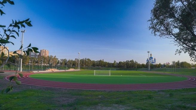 Марат Хуснуллин: В ЛНР после реконструкции открылся стадион Луганского госуниверситета