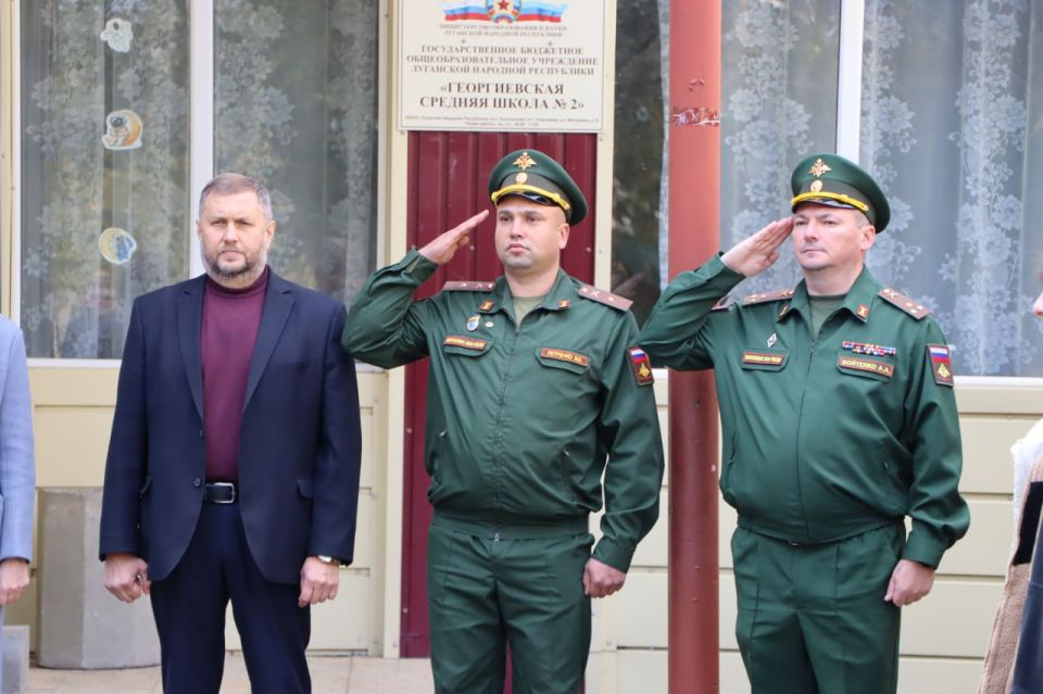 Евгений Бондарь: Сегодня в Георгиевской средней школе №2 состоялась молодежно-патриотическая акция «День призывника», приуроченная к осеннему призыву 2025 года