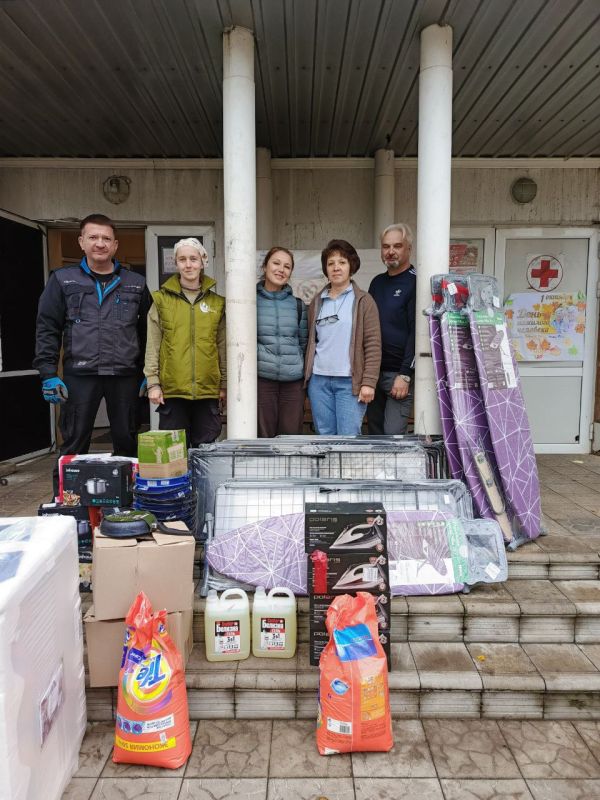 Гуманитарная помощь жителям ПВР от волонтёров и жительницы Нижнего Новгорода