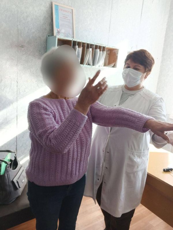 46 жителей пгт Селезневка осмотрены Перевальскими медиками