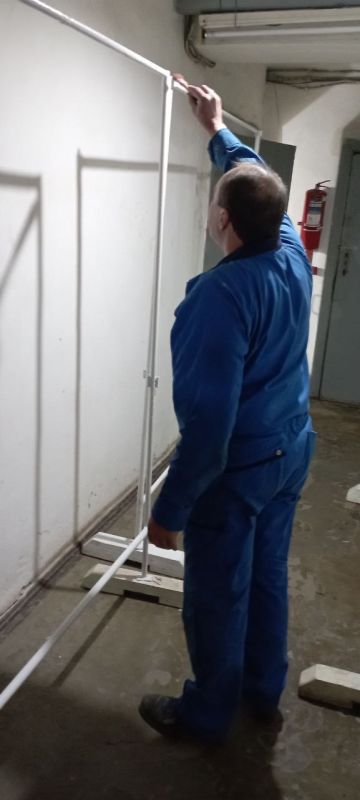 Во Дворце культуры имени Горького выполняются запланированные работы косметического характера для создания более комфортных условий для самодеятельных коллективов