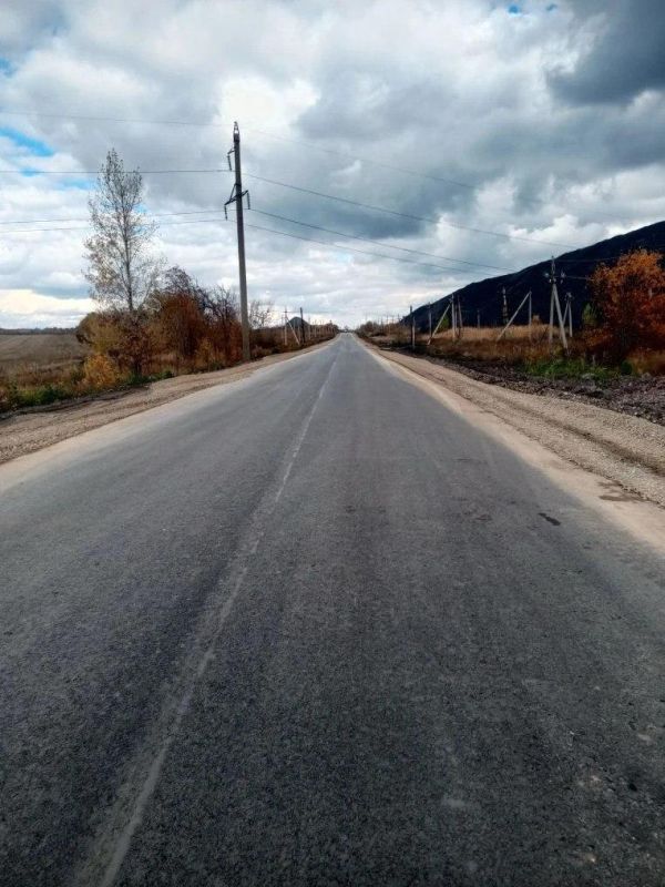 Регион-шеф завершает капитальный ремонт автодороги в городе Ровеньки