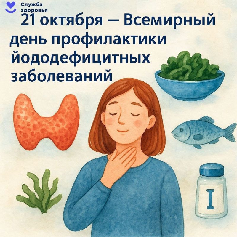 Сегодня- Всемирный день профилактики йододефицита